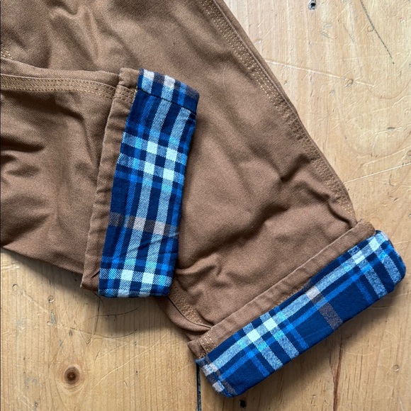 Boys size 6 Carhartt fleece lined Pants - Picture 2 of 4